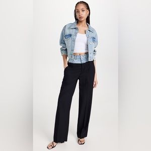 Frame Mixed Media Trouser